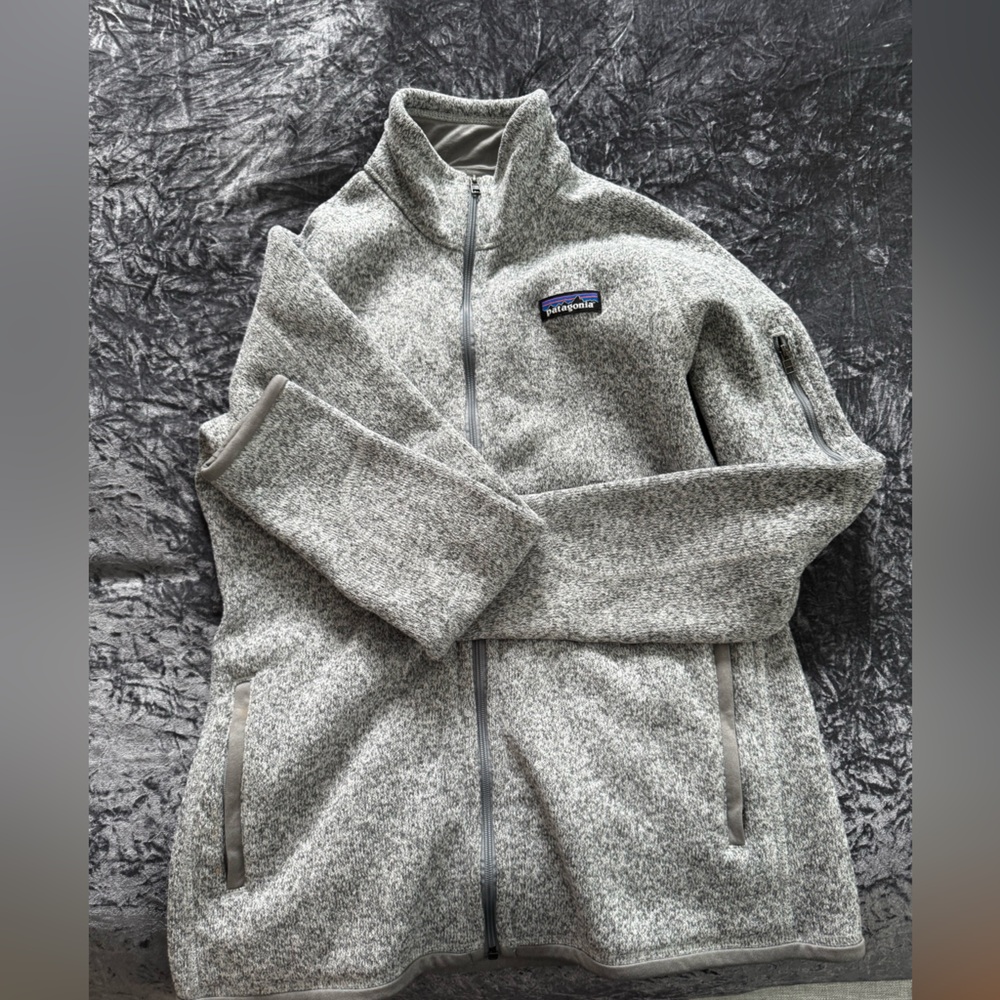 Patagonia Women’s Zip-Up Better Sweater in Heather Gray